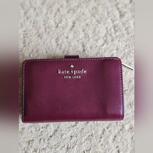 Kate Spade Burgundy Wallet